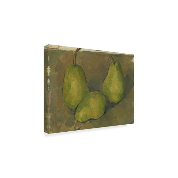 Paul Cezanne 'Three Pears' Canvas Art,35x47